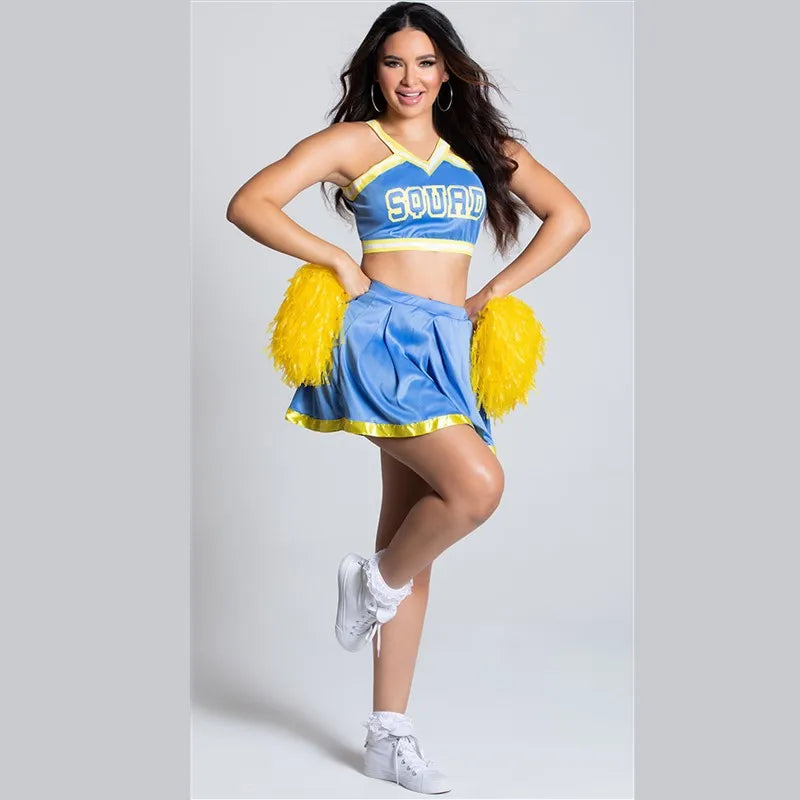 Elegant Halloween Cheerleader Costume for Ladies - Image 2