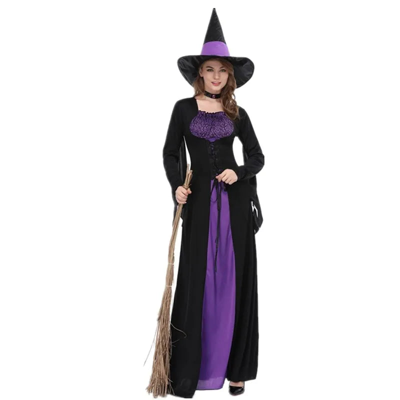 Scary Witch Queen Costume for Halloween & Carnival - Image 7
