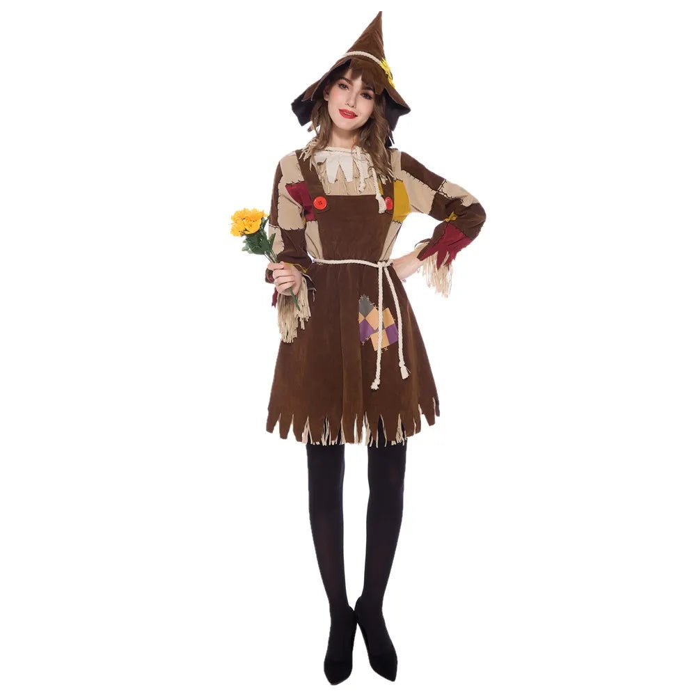 Scarecrow Costume for Halloween Carnival and Masquerade Fun - Image 11