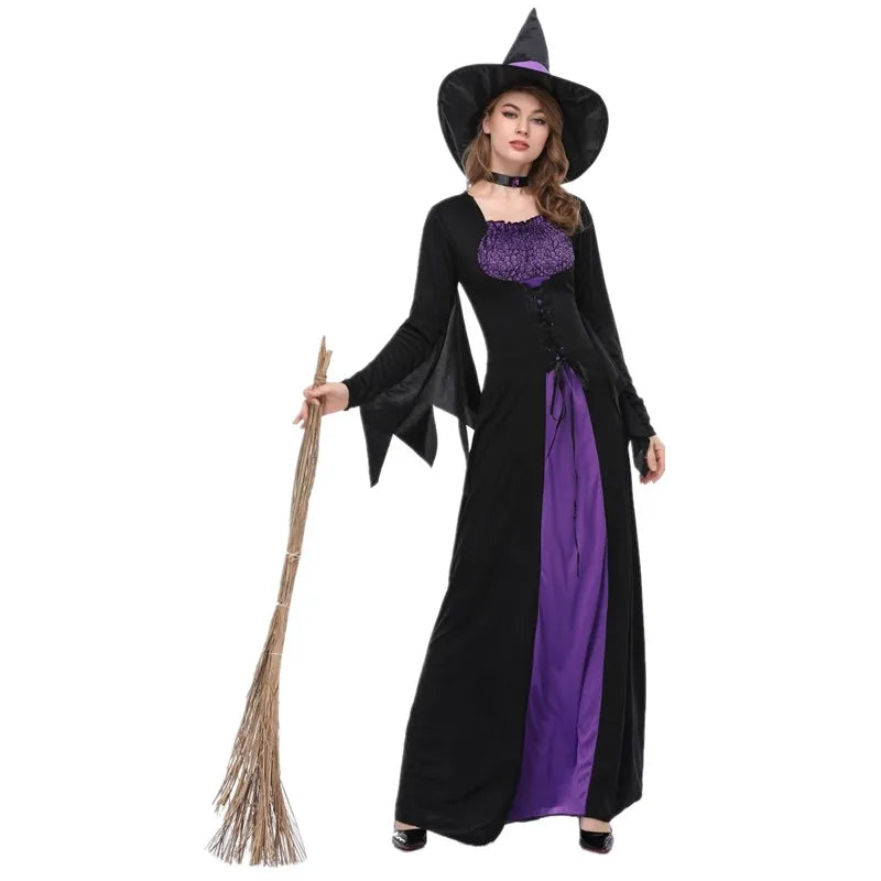 Scary Witch Queen Costume for Halloween & Carnival - Image 5