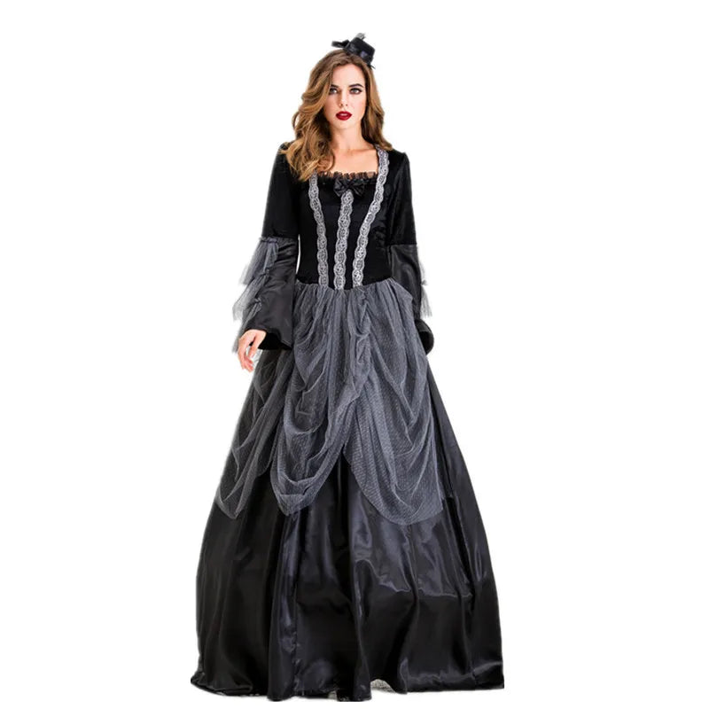Spooky Zombie, Witch, and Vampire Halloween Cosplay Costumes - Image 5