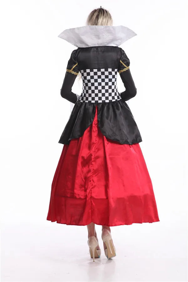 Deluxe Plus Size Queen Halloween Costume with Petticoat - Image 7
