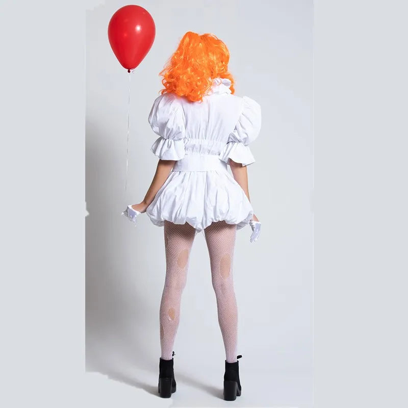 Chilling Killer Clown Costume for Halloween Parties - Image 3