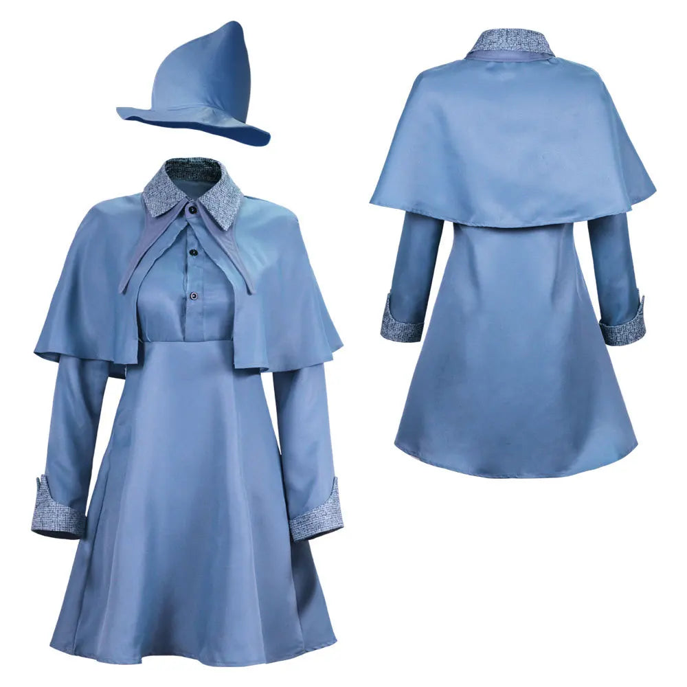 Enchanting Wizarding Costume with Hat for Halloween Parties