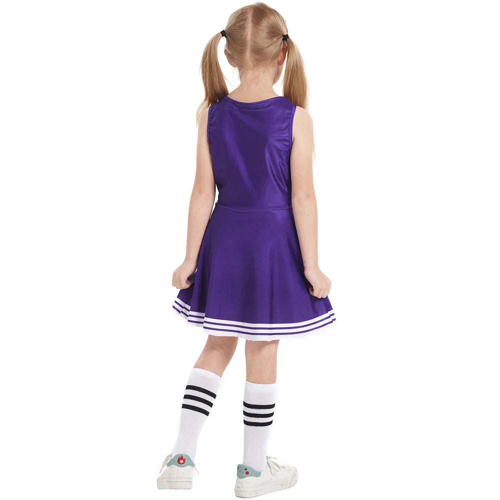 3-Piece Summer Kids' Cheerleading Tank Top Set - Image 18