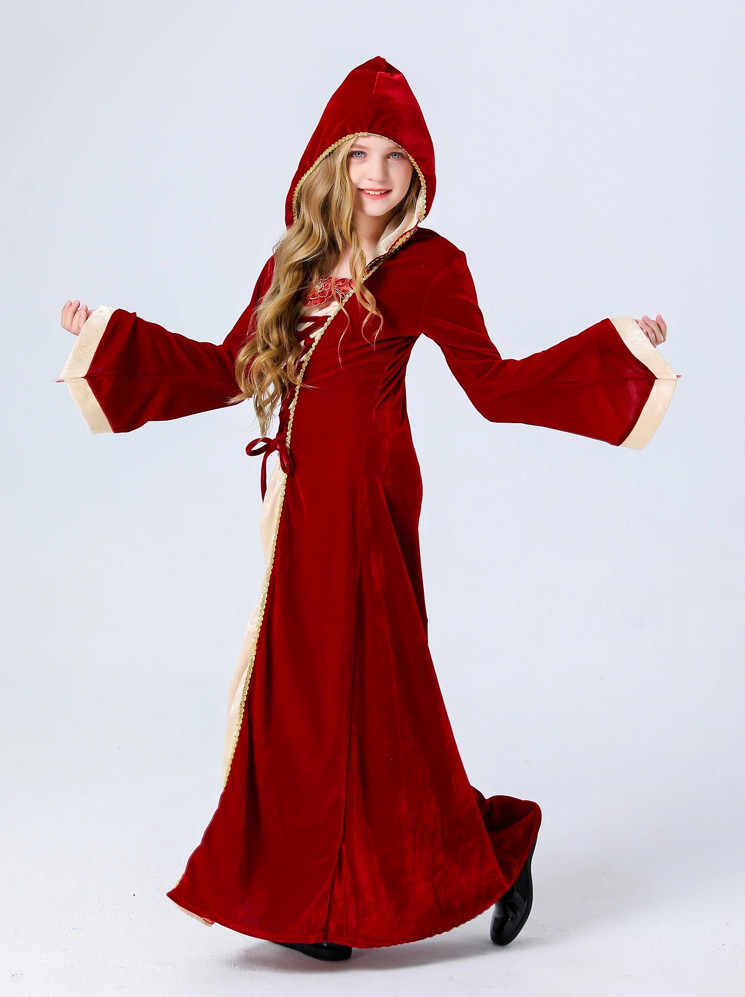 Little Red Riding Hood Kids Fancy Dress Costume - Image 5