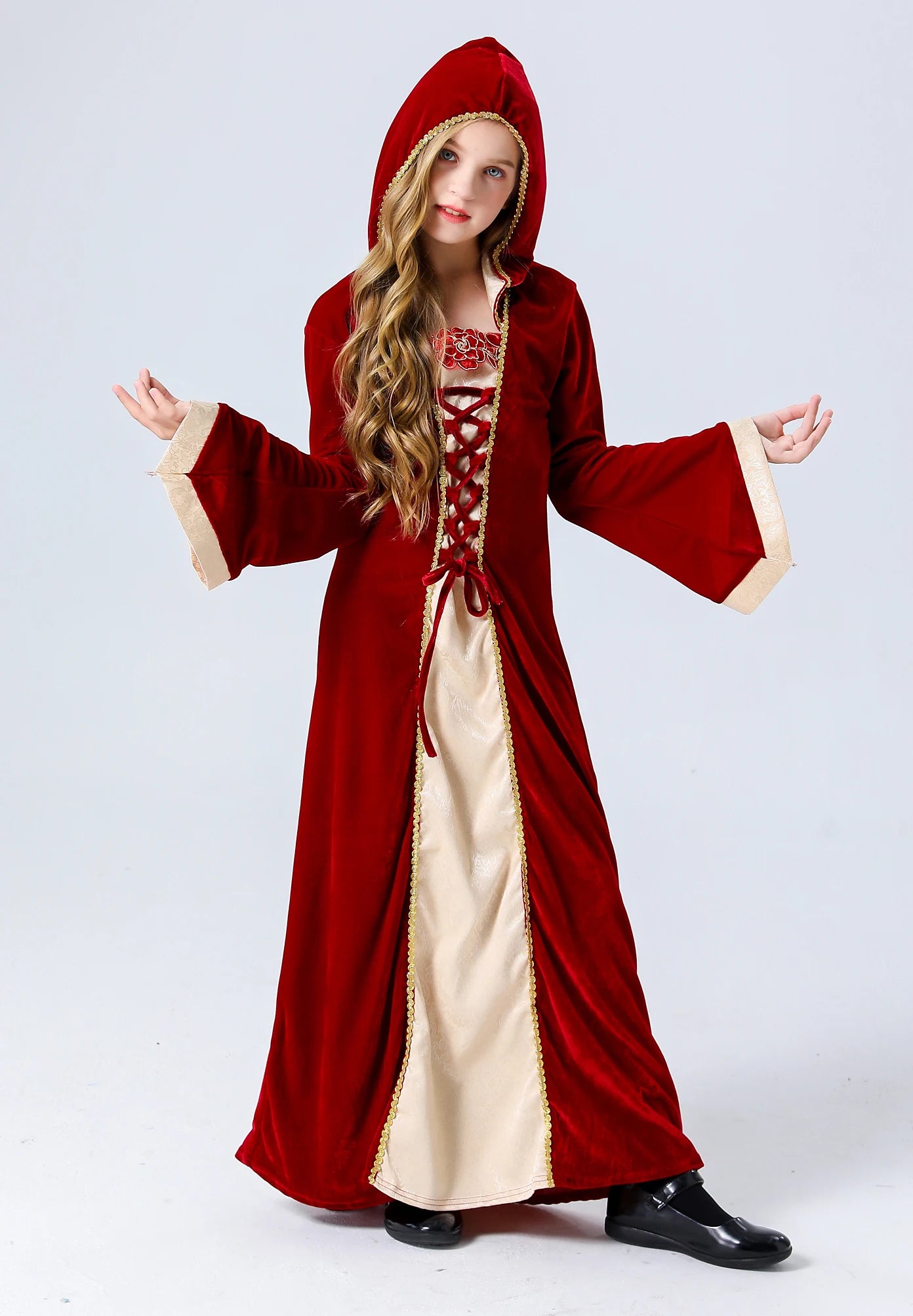 Little Red Riding Hood Kids Fancy Dress Costume - Image 6