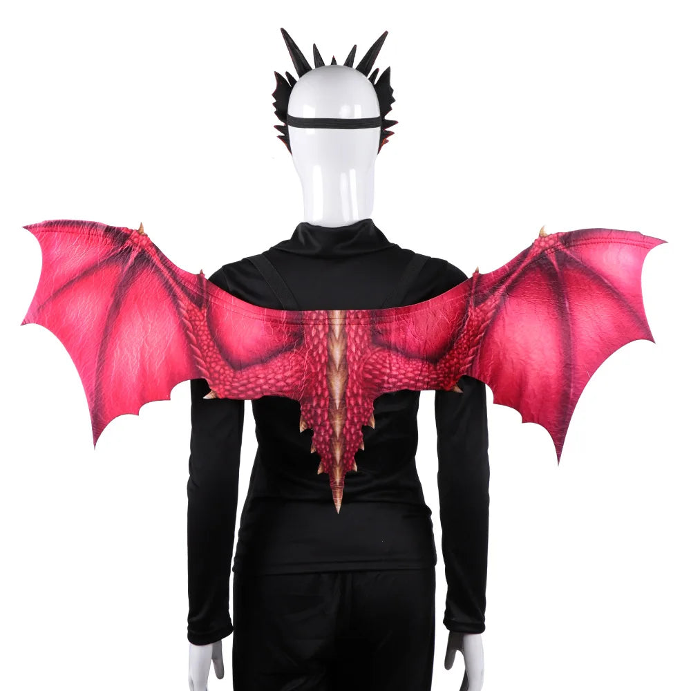 Adult Dinosaur Dragon Wings Costume for Halloween & Cosplay - Image 39
