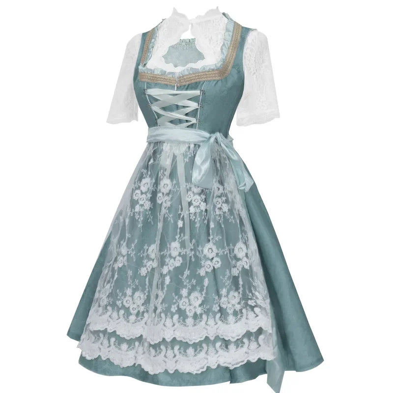 Bavarian Split Size Suspender Pants Set for Oktoberfest & Halloween - Image 3