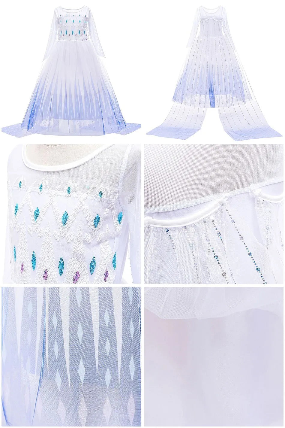 Magical Princess Dress Up Costume for Girls - Image 10