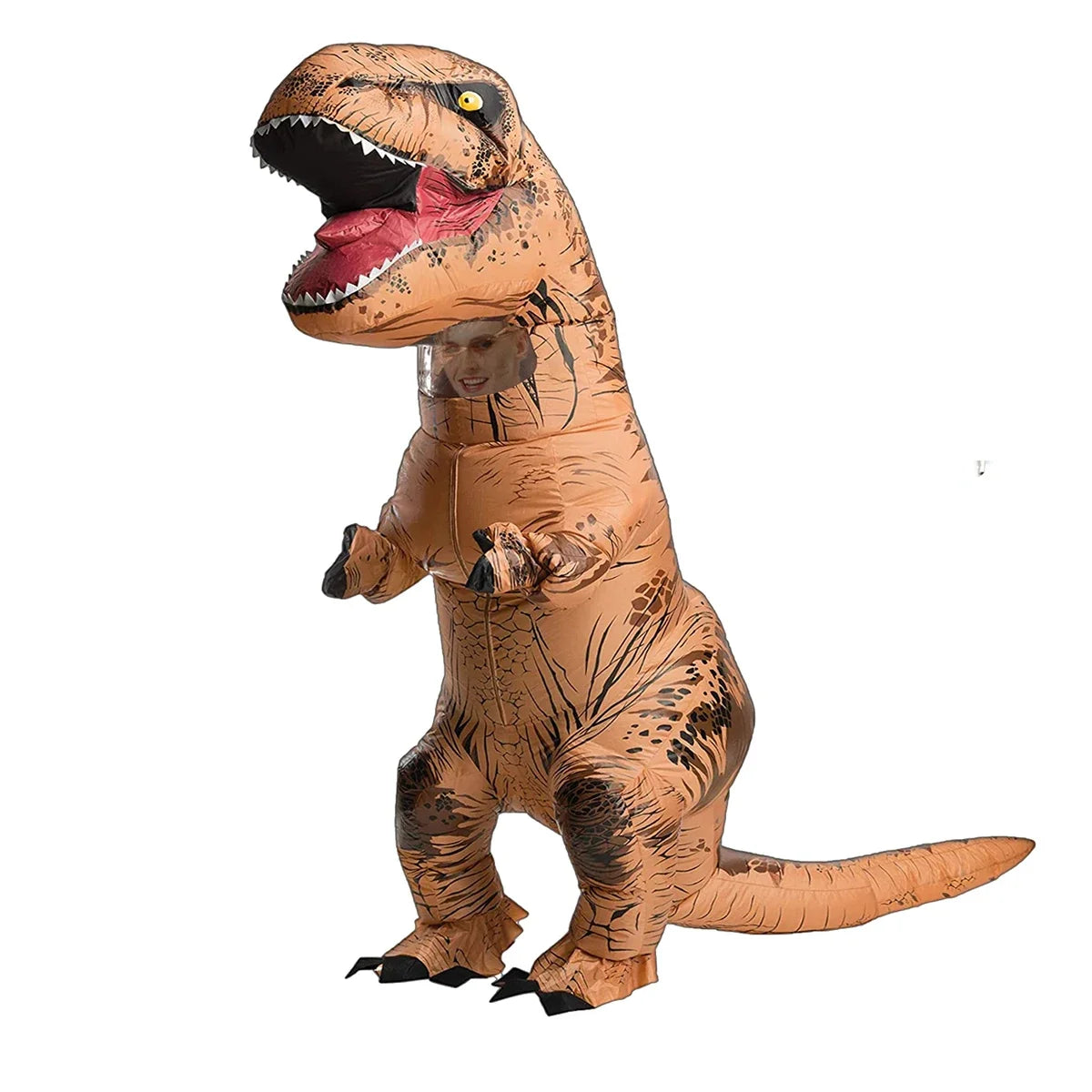 Inflatable T-Rex Dinosaur Costume for Halloween Parties