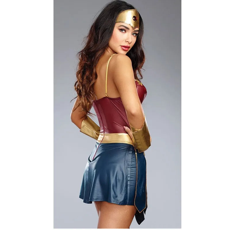 Super Goddess Masquerade Costume for Halloween and Carnivals - Image 2