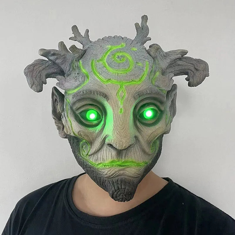 Glow in the Dark Horror Mask for Halloween Parties - Image 18