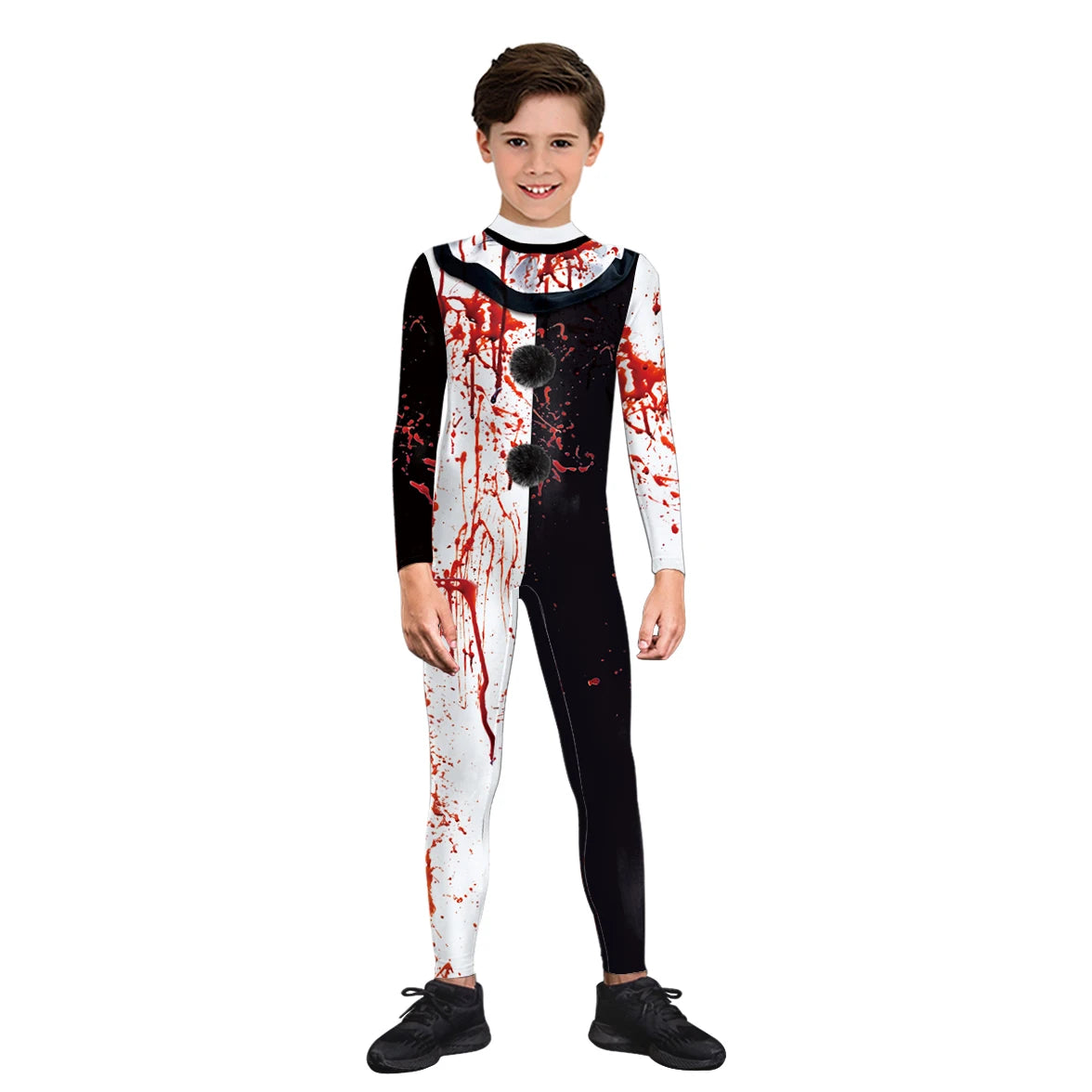 Art The Clown Halloween Cosplay Jumpsuit for All Ages - Image 5