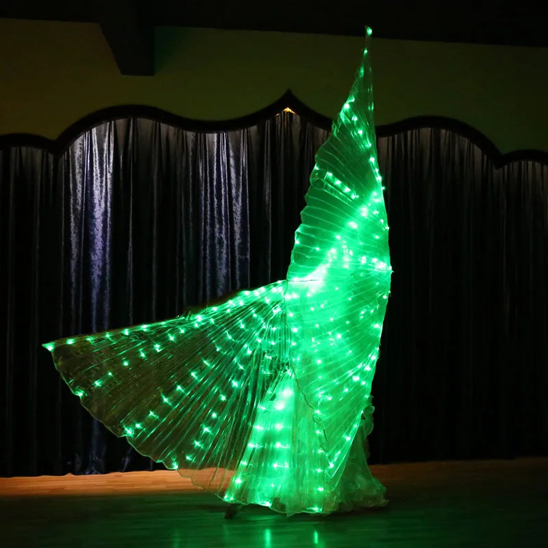 Fluorescent LED Butterfly Dance Wings for Performances - Image 24