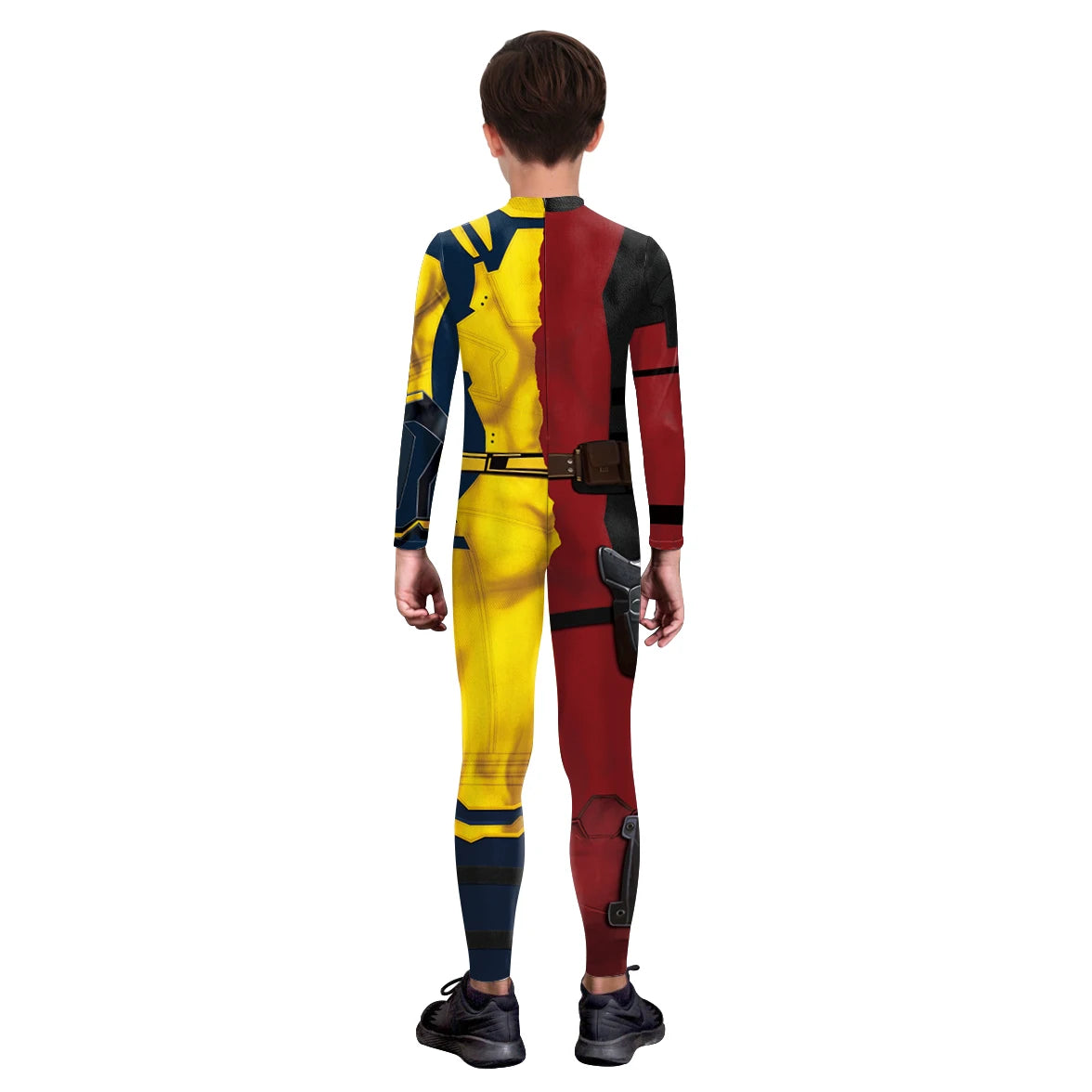 Superhero Cosplay Costume for Kids - Party & Halloween Jumpsuit - Image 3