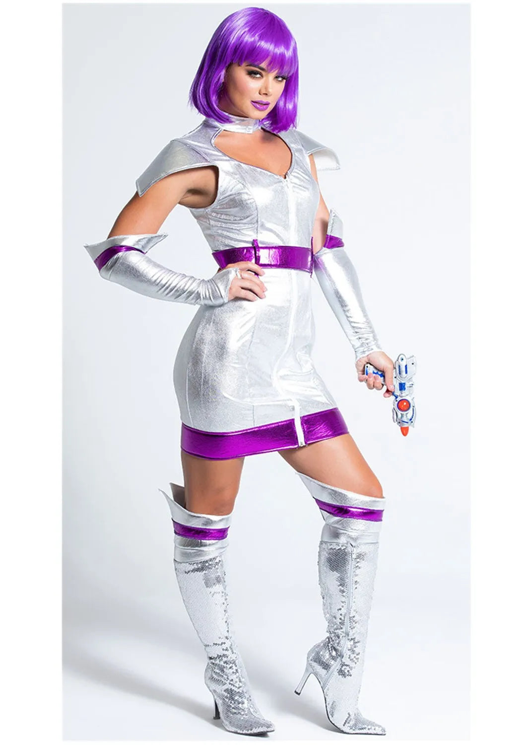 Enchanting Tin Woman Cosplay Costume for Halloween Parties - Image 5