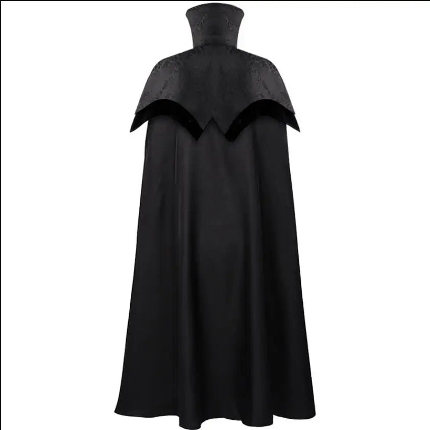 Adult Hooded Vampire Cloak for Halloween Cosplay Costume - Image 7