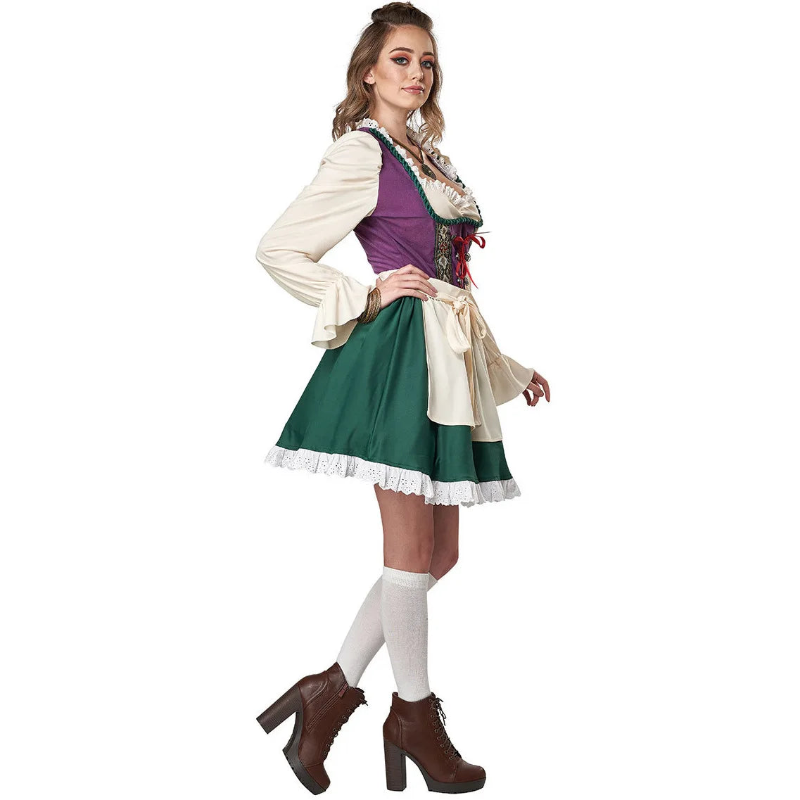 Bavarian Dirndl Dress - Oktoberfest Waitress Costume & Cosplay - Image 9