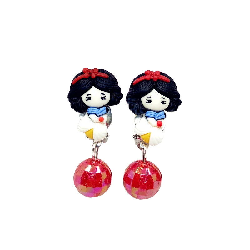 Deluxe Snow White Dress for Kids with Cloak - Image 31