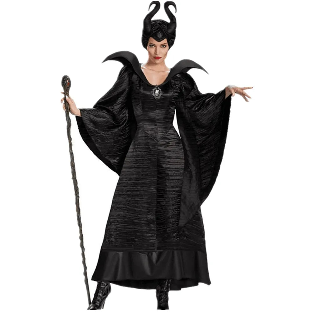Dark Queen Cosplay Costume for Halloween and Carnivals