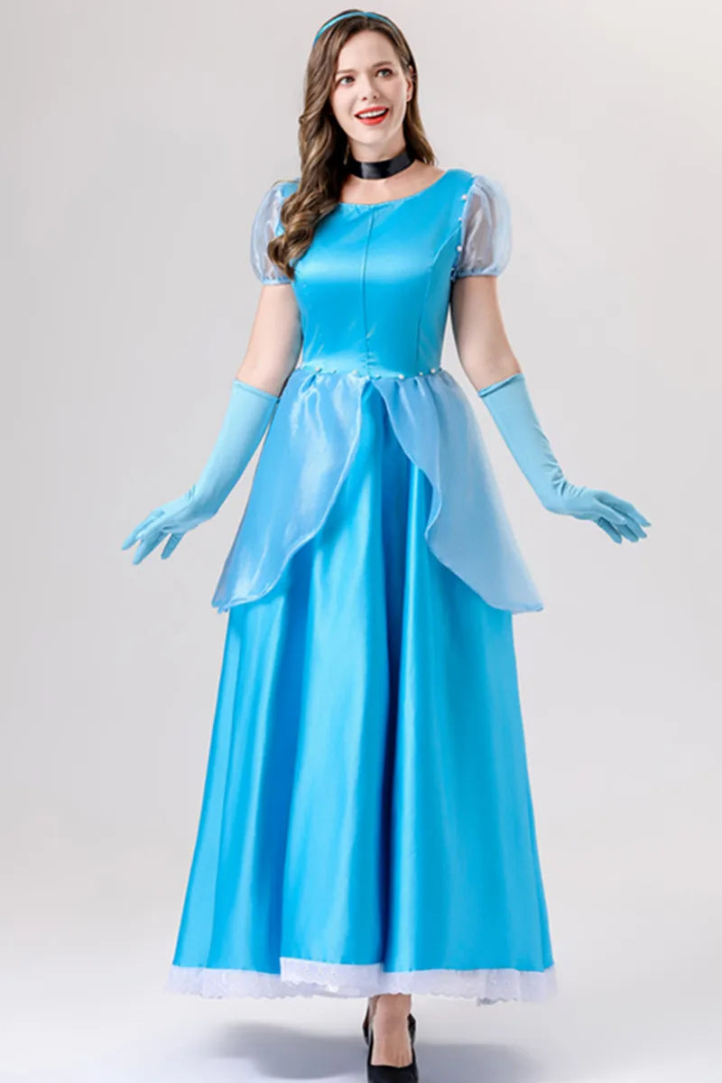 Enchanting Anime Masquerade Elsa Queen Costume for Parties - Image 14