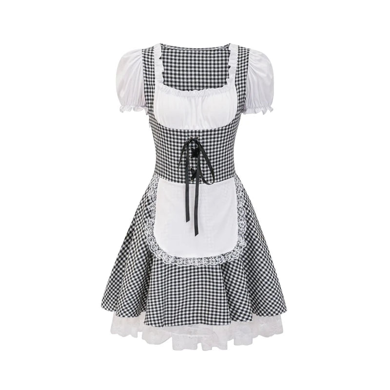 Multicolor Oktoberfest Wench Costume for Festive Parties - Image 8