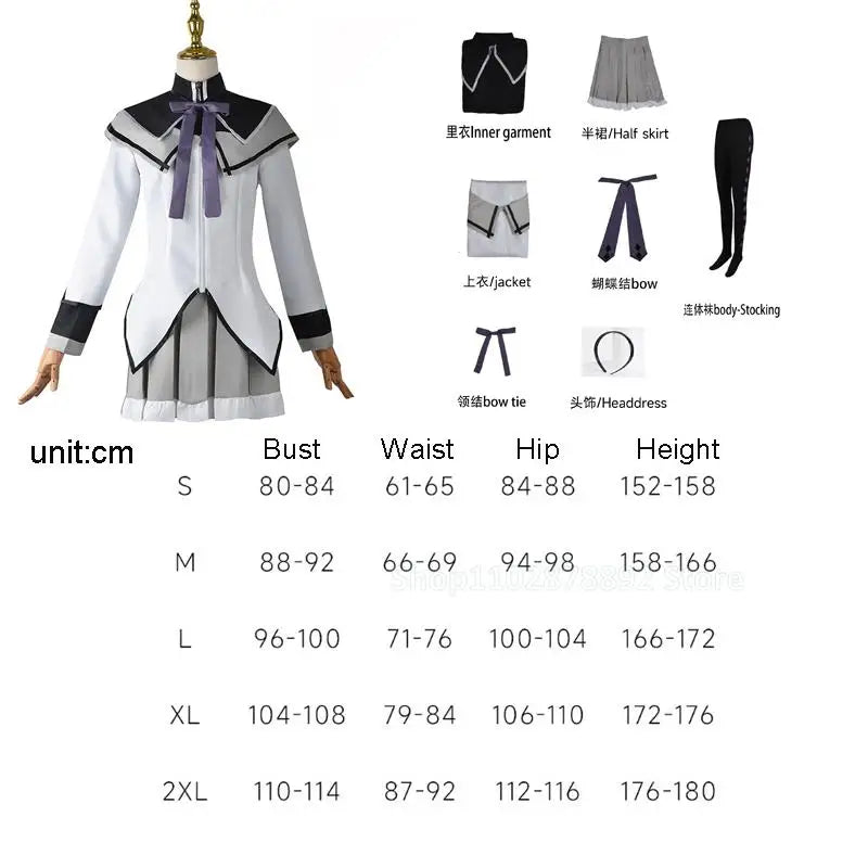 Akemi Homura Cosplay Costume and Wig for Women - Image 21