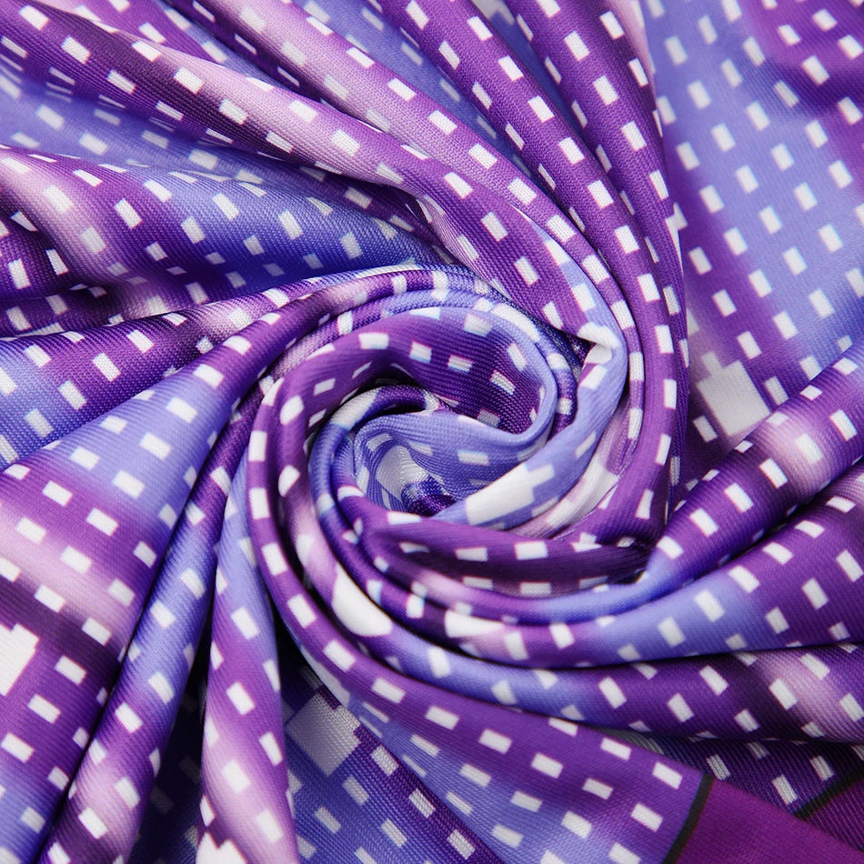 LED Light-Up Purple Princess Costume for Kids - Image 37