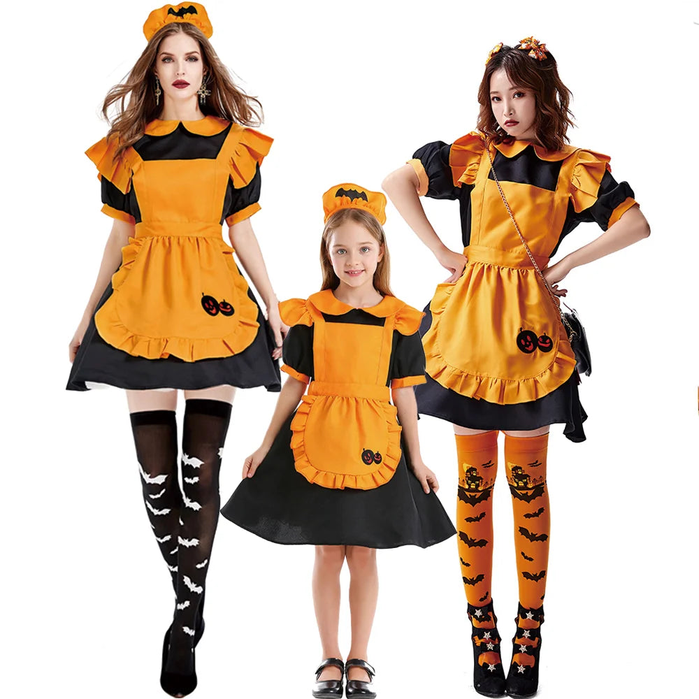 Witch Costume Dress for Adults and Kids - Halloween Outfit - Image 13