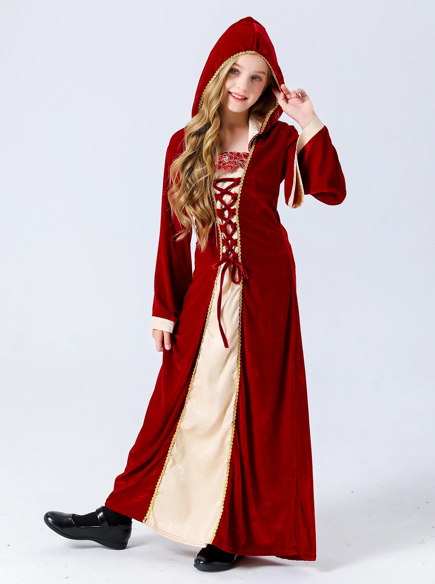Little Red Riding Hood Kids Fancy Dress Costume - Image 10