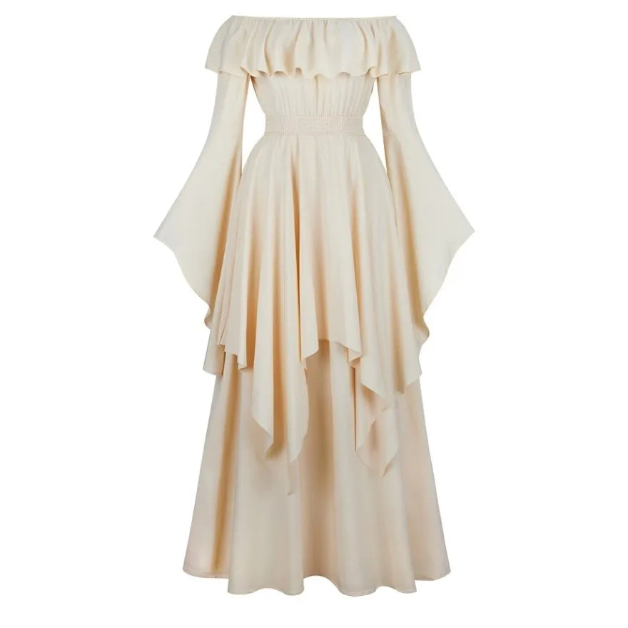 Vintage Medieval Renaissance Women's Peasant Costume Gown - Image 12