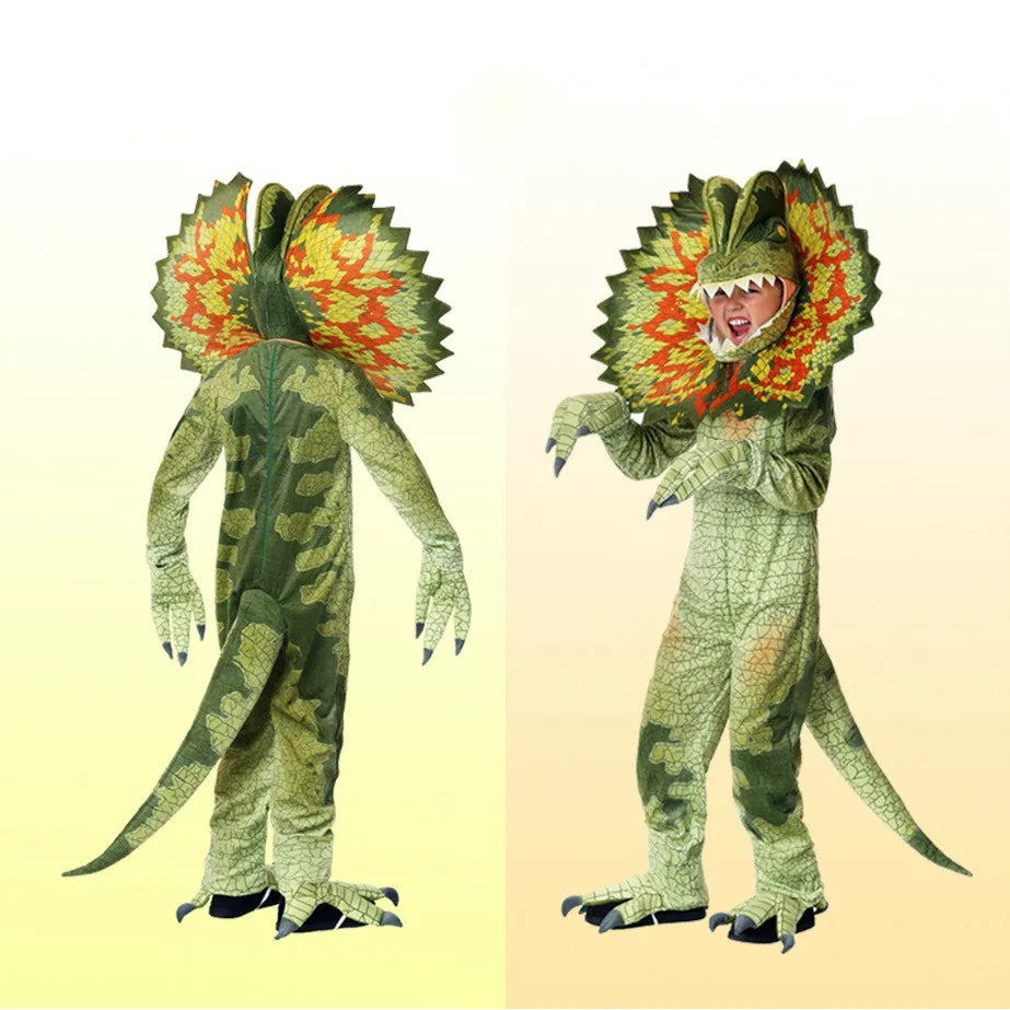 Triceratops Dinosaur Costume Set for Kids - Perfect for Christmas and Halloween - Image 8
