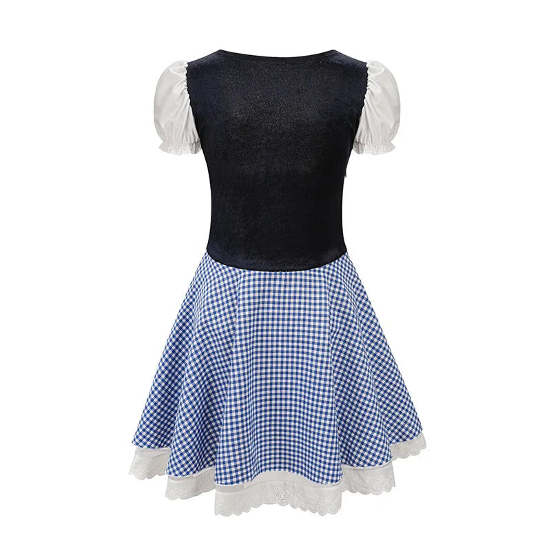 Multicolor Oktoberfest Wench Costume for Festive Parties - Image 17