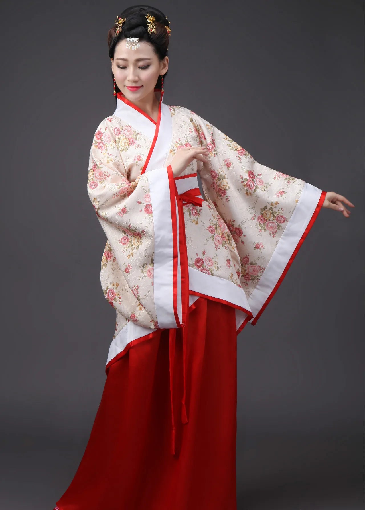 Elegant Traditional Hanbok Hanfu Dress for Women Cosplay - Image 8