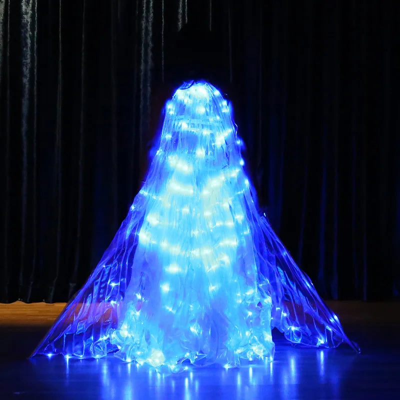 Fluorescent LED Butterfly Dance Wings for Performances - Image 49