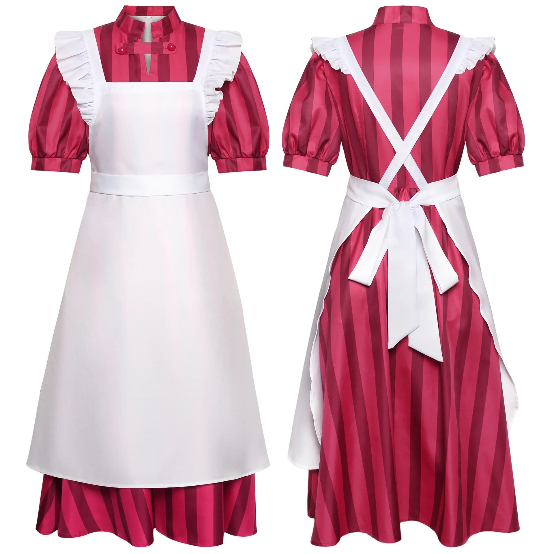 Elegant Maid Dress Cosplay Costume for Women - Halloween & Carnival