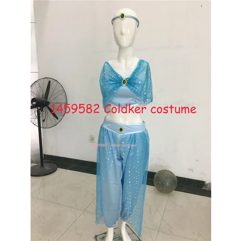 Enchanting Princess Jasmine Costume Dress for Kids - Image 4