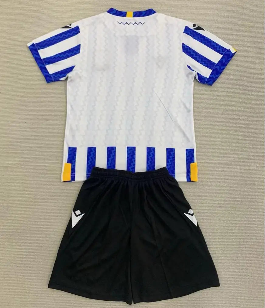 Sheffield Wednesday Home White and Blue Youth Kit Shirt
