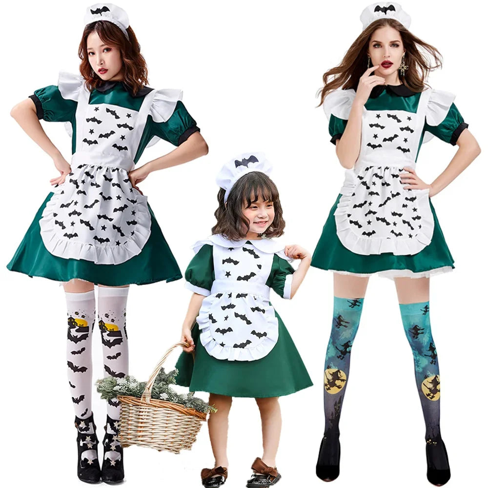 Enchanting Witch Apron Dress for Kids and Adults - Image 14