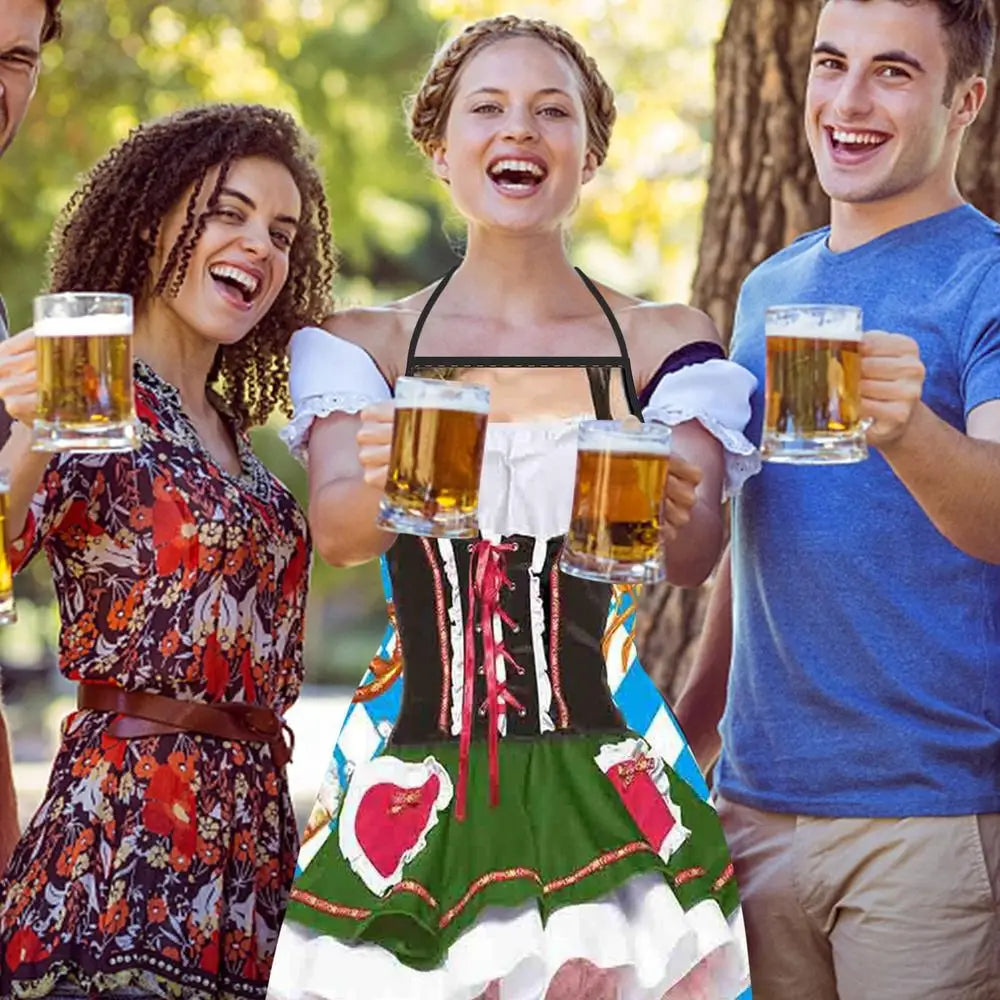 Festive Oktoberfest Kitchen Apron for Beer Lovers - Image 9