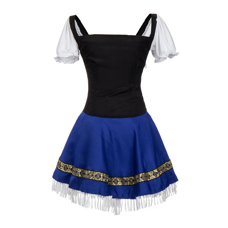 Bavarian Oktoberfest Maid Costume for Women - Image 11
