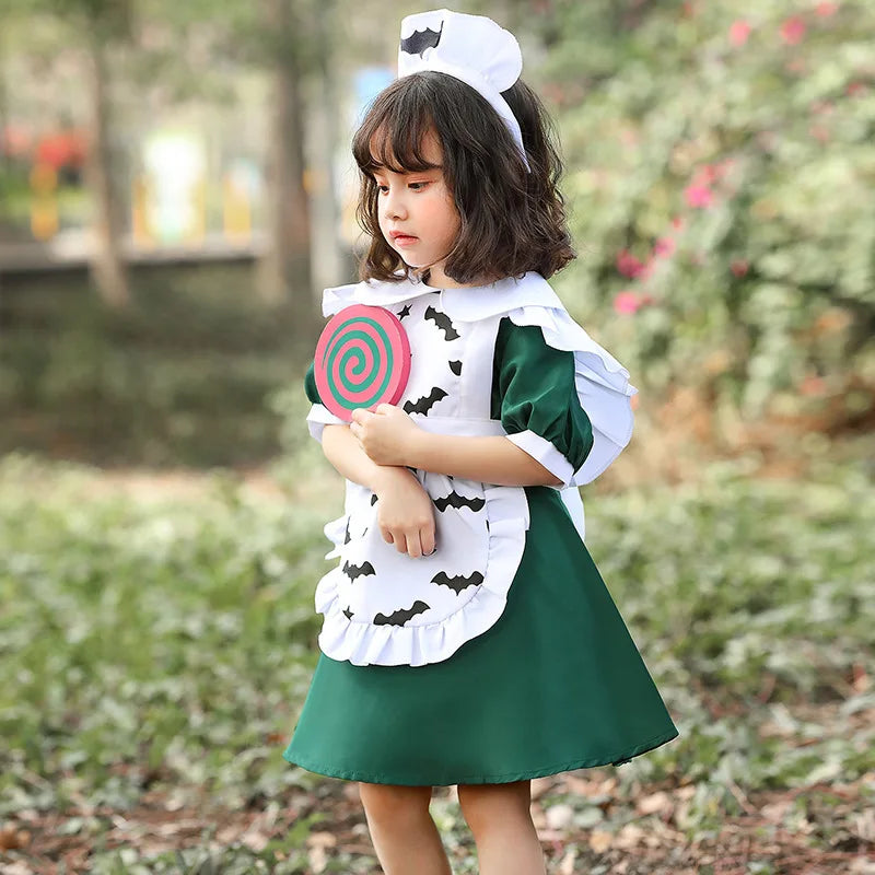 Enchanting Witch Apron Dress for Kids and Adults - Image 7