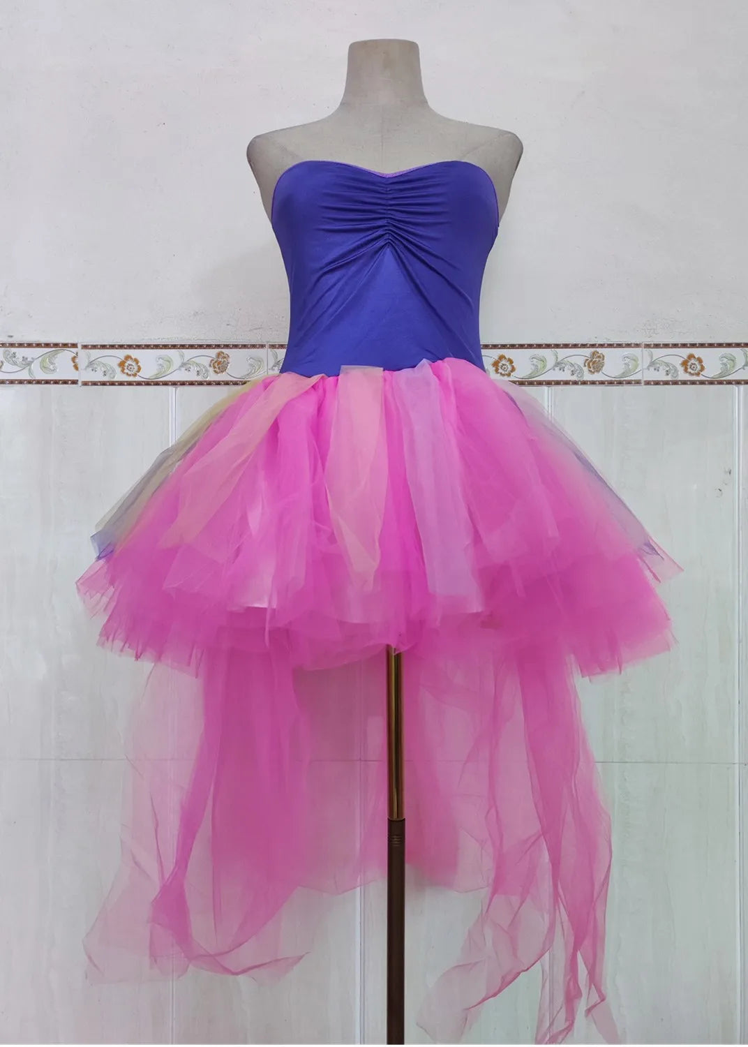 Colorful Circus Clown Costume for Halloween and Parties - Image 6