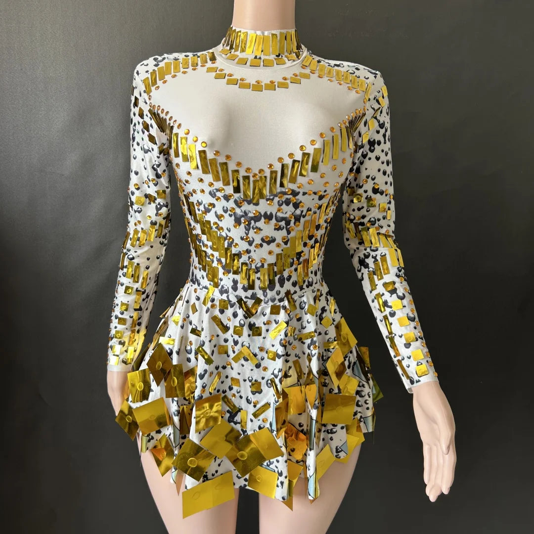 Elegant A-Line Long Sleeve Dress for Summer Parties - Image 17
