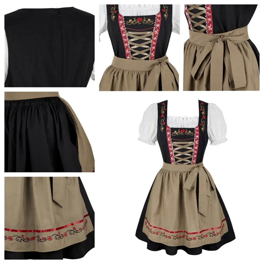 Women's Bavarian Oktoberfest Masquerade Party Costumes - Image 18