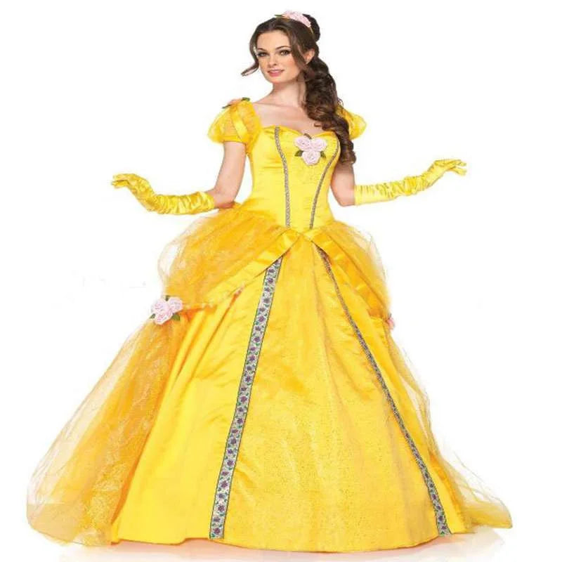 Enchanting Belle Costume for Halloween & Cosplay Events - Image 14