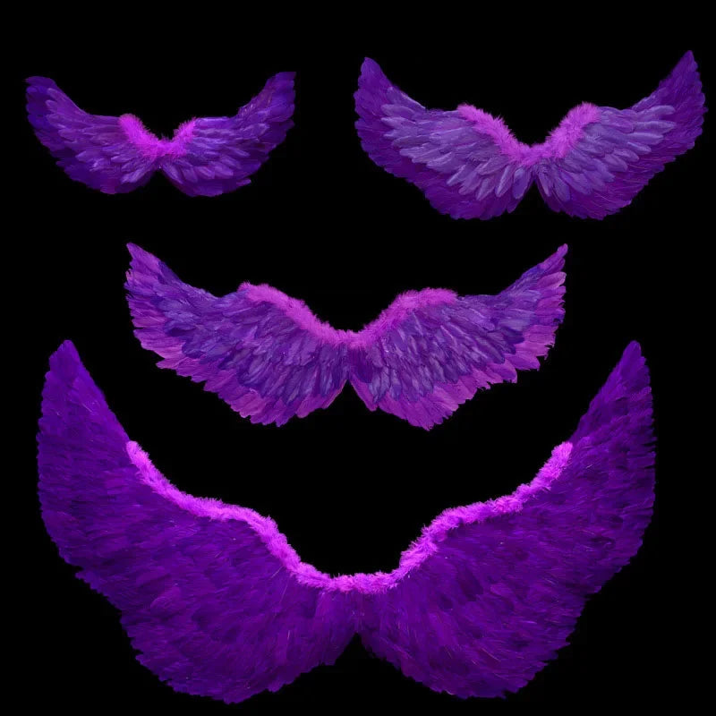 Angel Feather Wings Costume Props for Kids and Adults - Image 15