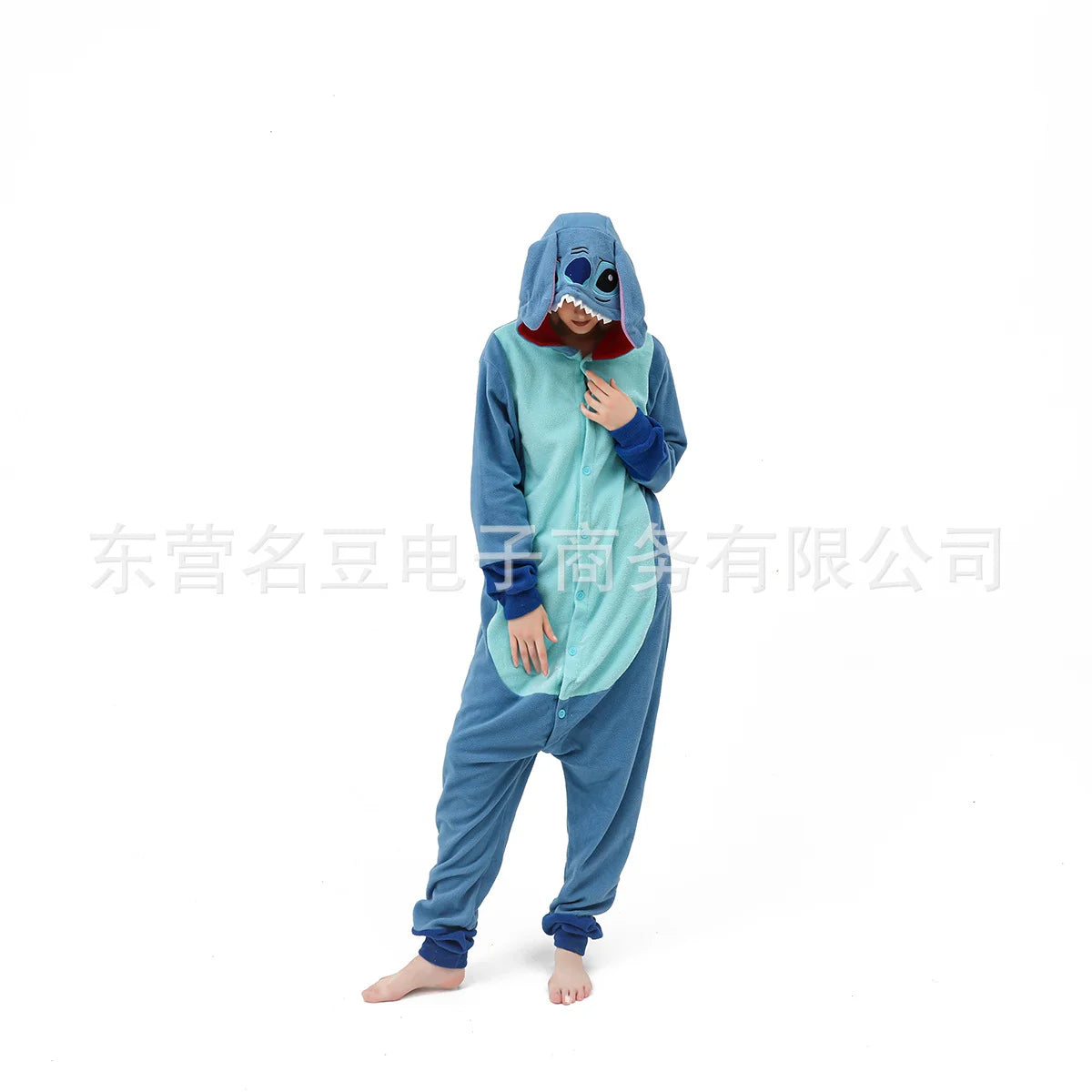 Cozy Flannel Kawaii Kigurumi Onesie for Teens and Women
