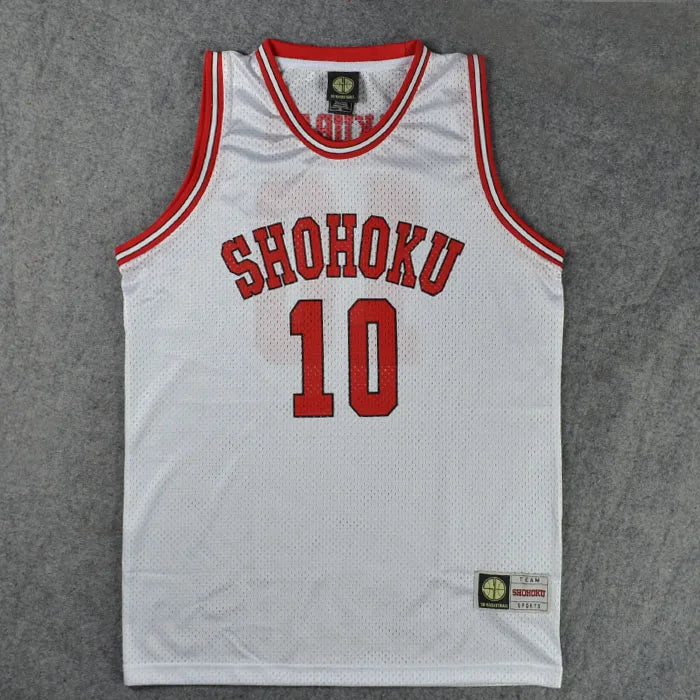 Shohoku High School Hanamichi Sakuragi Basketball Jersey Costume - Image 25